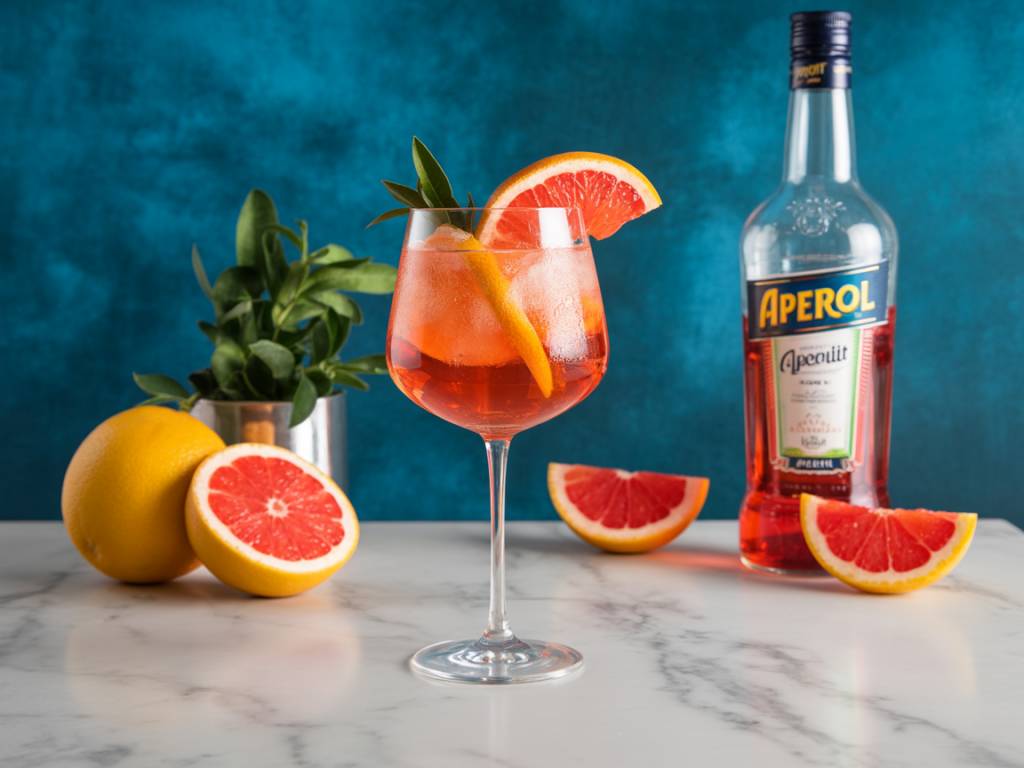 Grapefruit aperol spritz: a zesty take on a modern aperitif