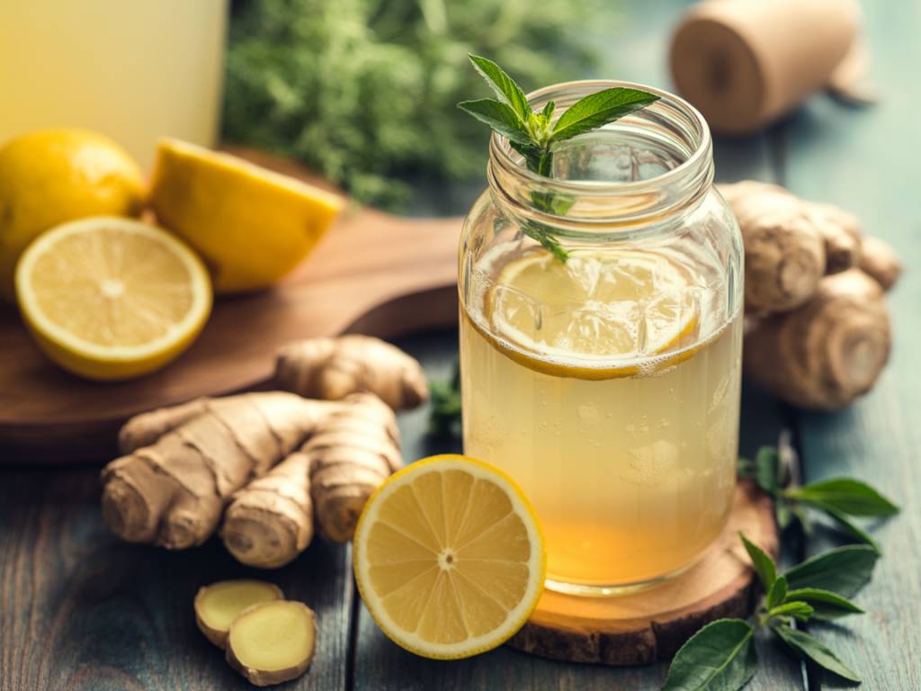 How to make homemade ginger beer with natural ingredients