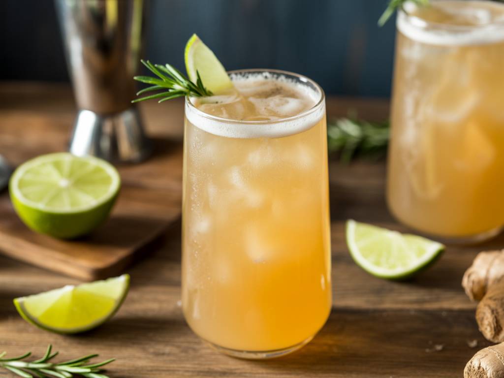Recipe with ginger beer: from spicy cocktails to mocktails