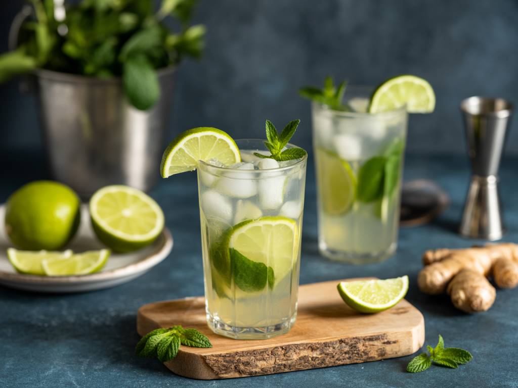 Dutch mojito recipe with a ginger twist