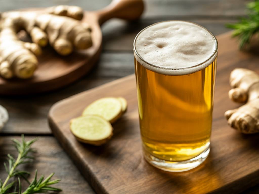 How to make beer taste better with natural ingredients like ginger