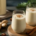Eggnog recipe non alcoholic with the warmth of ginger and spice