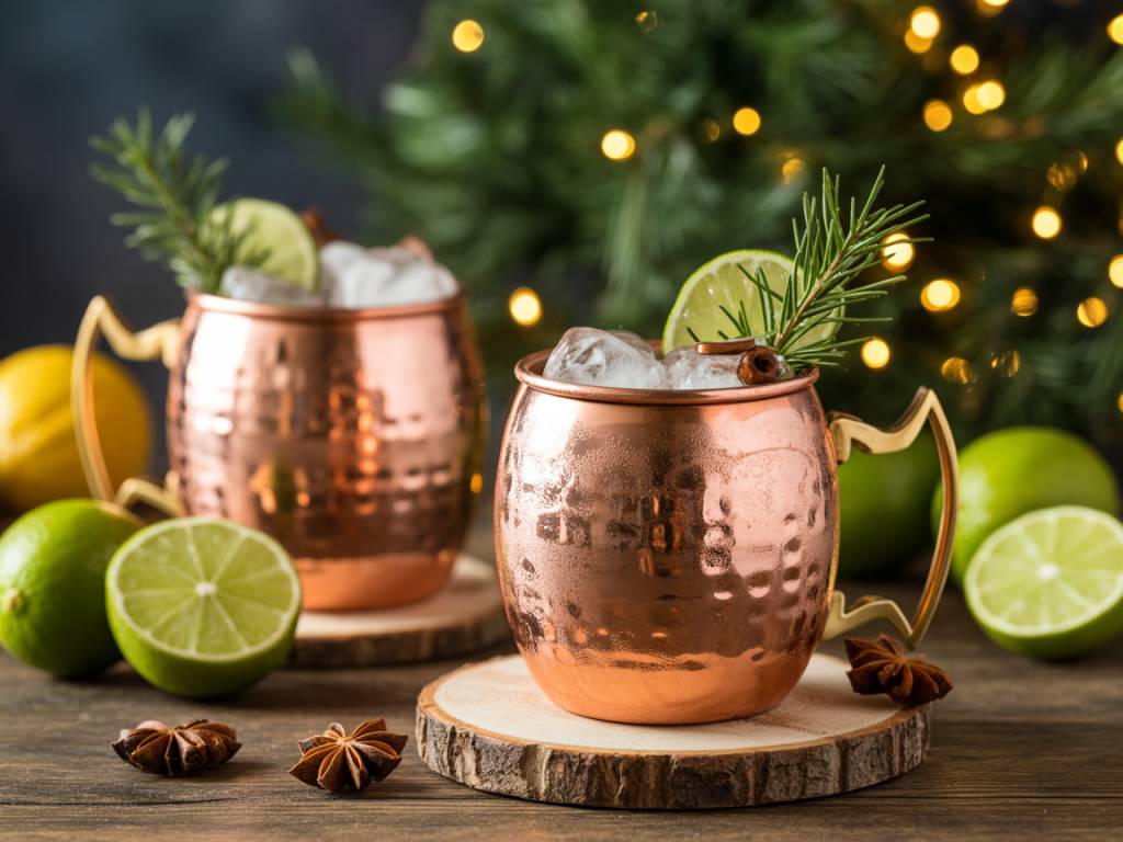 Yule mule recipes with ginger beer for festive celebrations