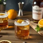 Brandy-based orange liqueur and how it blends with ginger beer cocktails