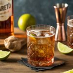 Amaretto cocktail recipes made vibrant with a touch of ginger beer