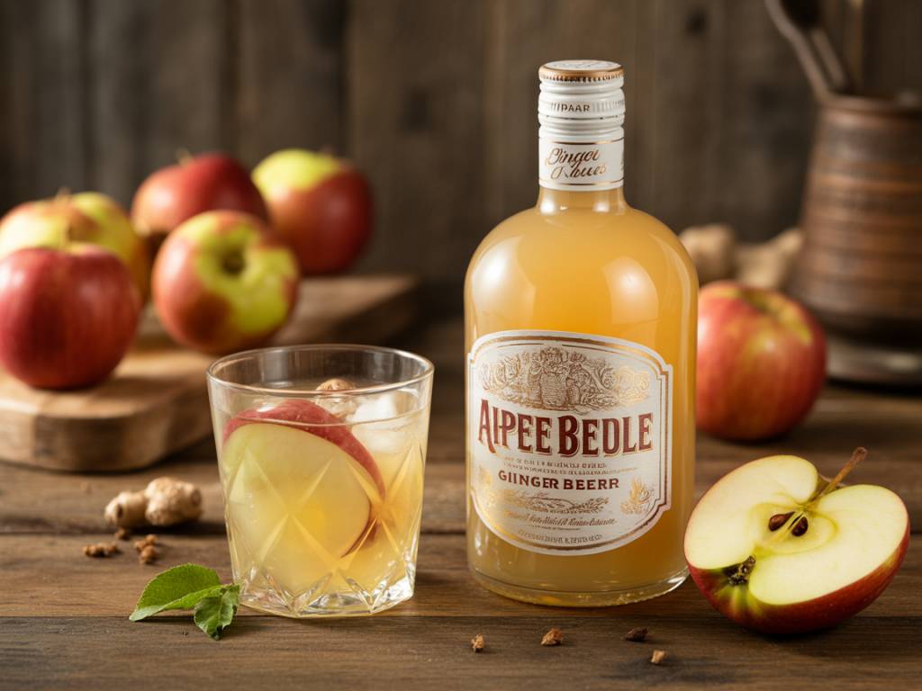 Apple liqueur brands that blend naturally with the spice of ginger beer