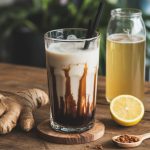 Black milk drink and its surprising pairing with spicy ginger beer