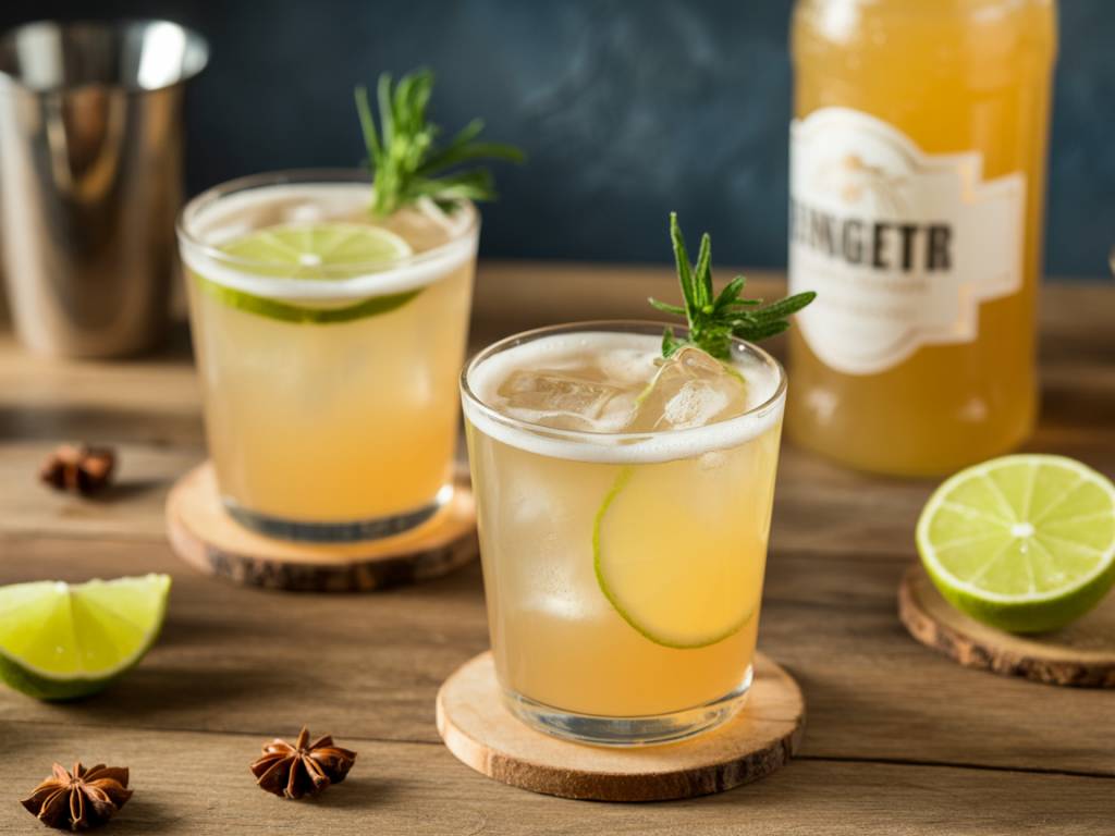 Anisette cocktail recipes refreshed with spicy undertones of ginger beer