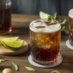 Balsamic vinegar cocktails balanced with the effervescence of ginger beer