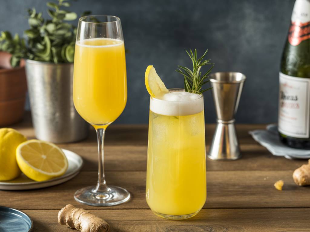 Bucks fizz vs mimosa: comparing classics with a ginger beer twist