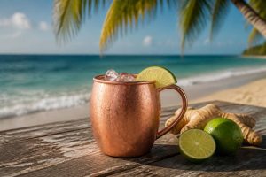 Caribbean mule: a refreshing ginger beer cocktail with tropical character